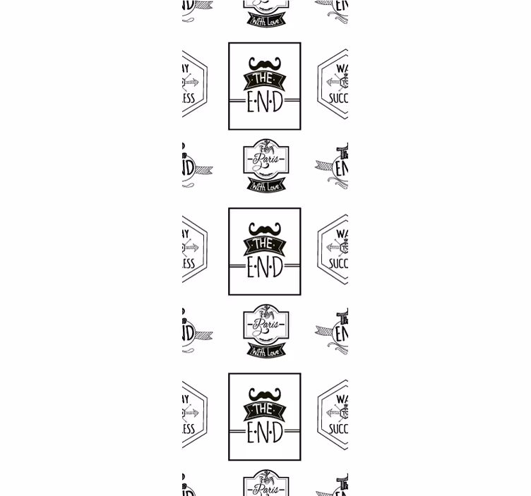 Tapeta z napisami frazy motywacyjne - TenStickers