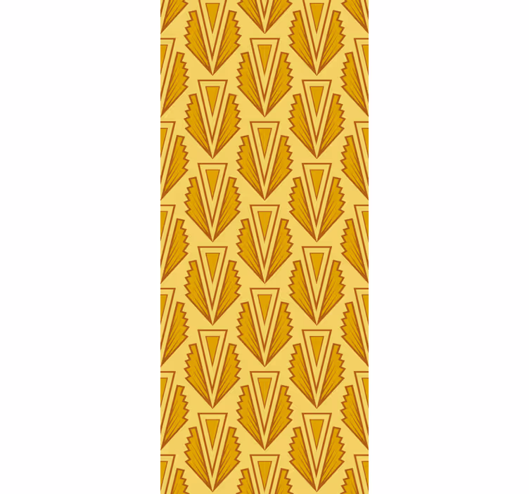 Tapeta geometrczyna stylowy wzór jodełki - TenStickers