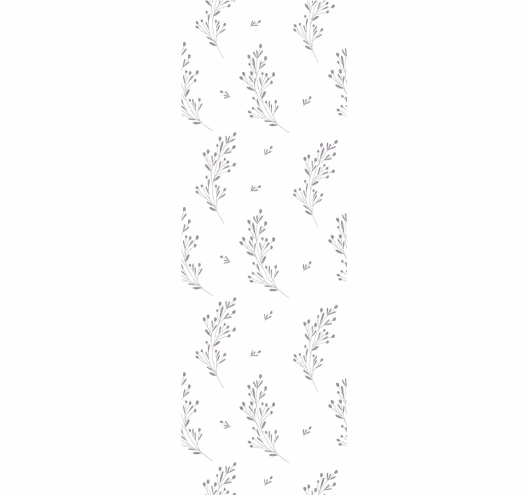 Tapeta kwiaty beżowa kwiatowa elegancja - TenStickers