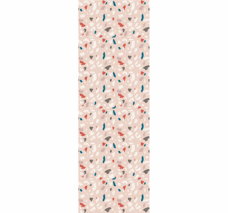 Tapeta tekstura abstrakcyjny beżowy terrazzo - TenStickers