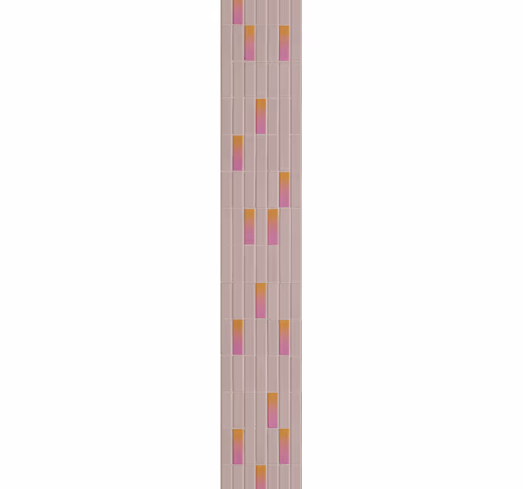 Tapeta kafelki gradientowy wzór geometryczny - TenStickers