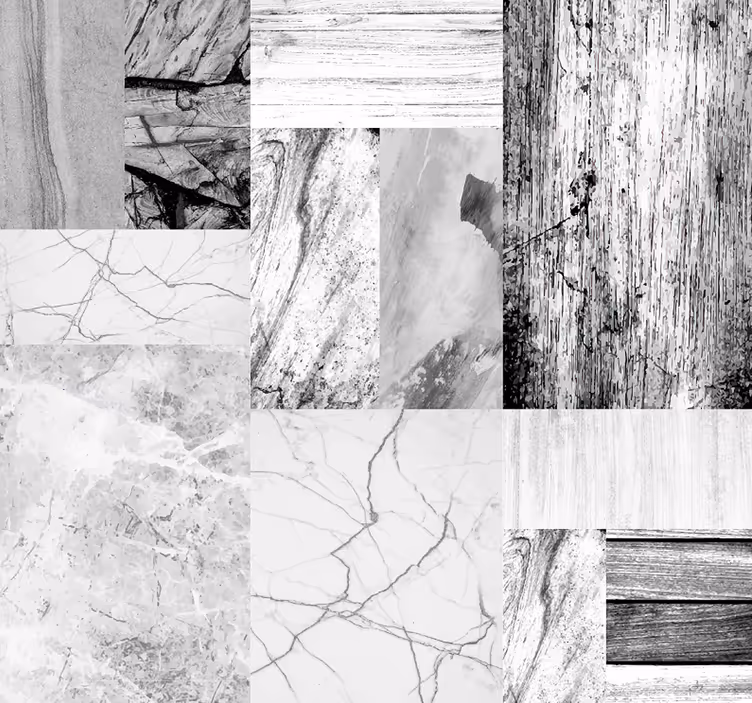 Tapeta Teksturowane puzzle - TenStickers