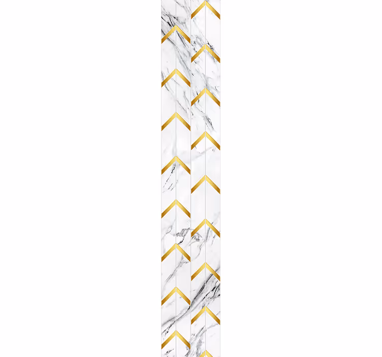 Tapeta marmur elegancki wzór jodełki - TenStickers
