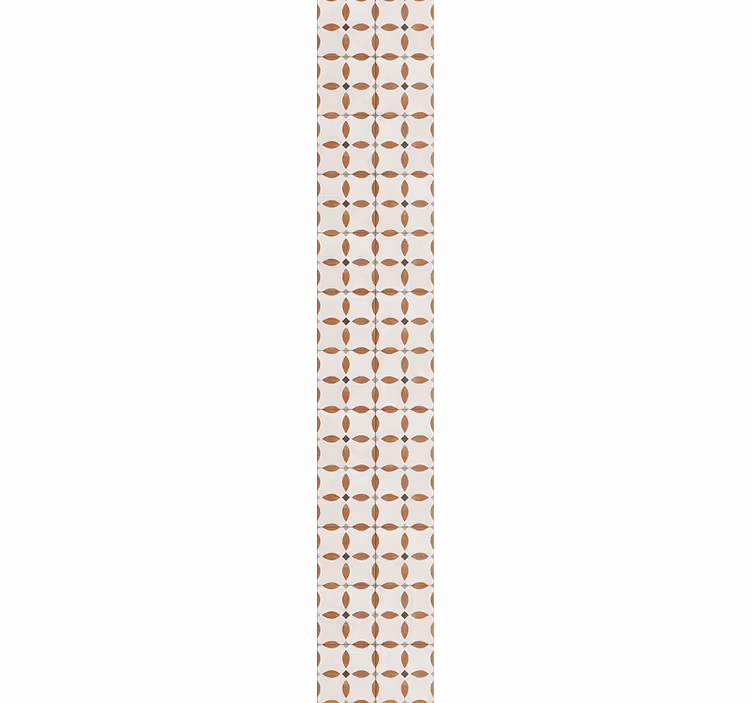 Tapeta do kuchni beżowy geometryczny motyw fakturowy - TenStickers