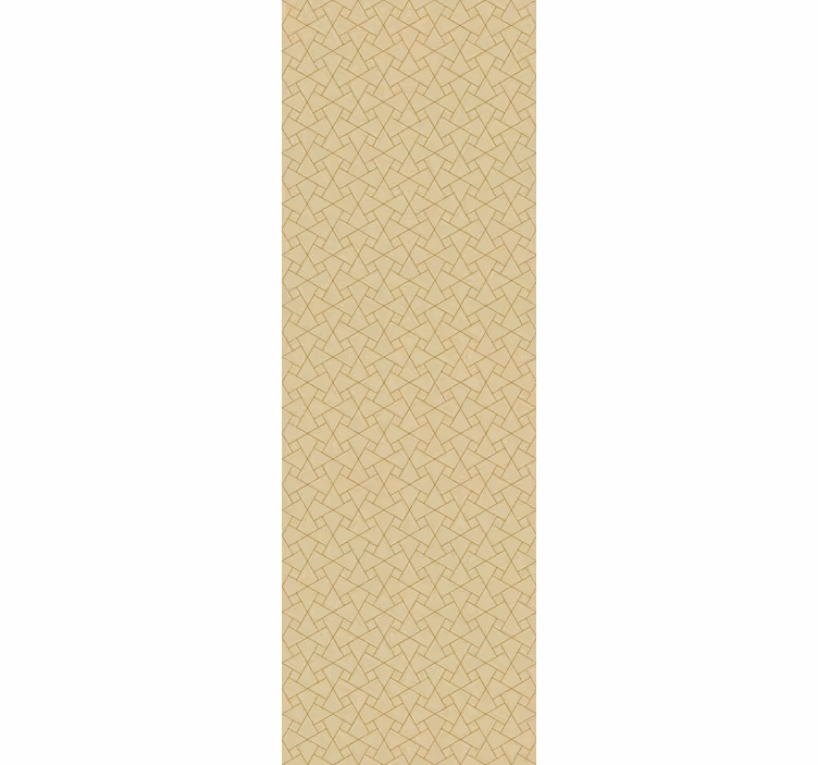 Tapeta geometrczyna wzór przecinających się linii - TenStickers
