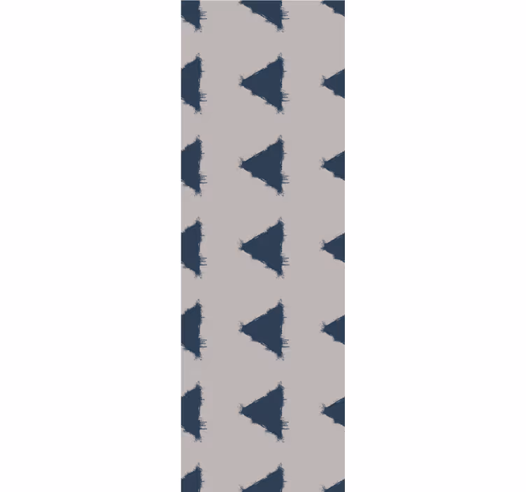 Tapeta trójkąty nowoczesny nadruk geometryczny - TenStickers