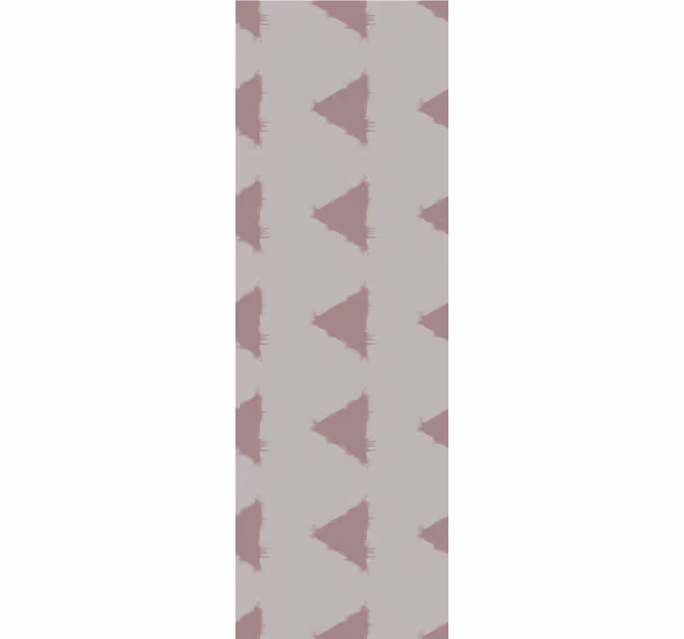 Tapeta geometrczyna stylizowany wzór trójkątny - TenStickers