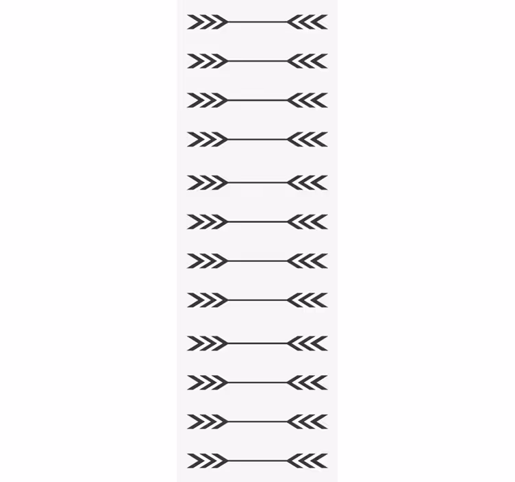Tapeta na wymiar minimalistyczne wzory strzałek - TenStickers