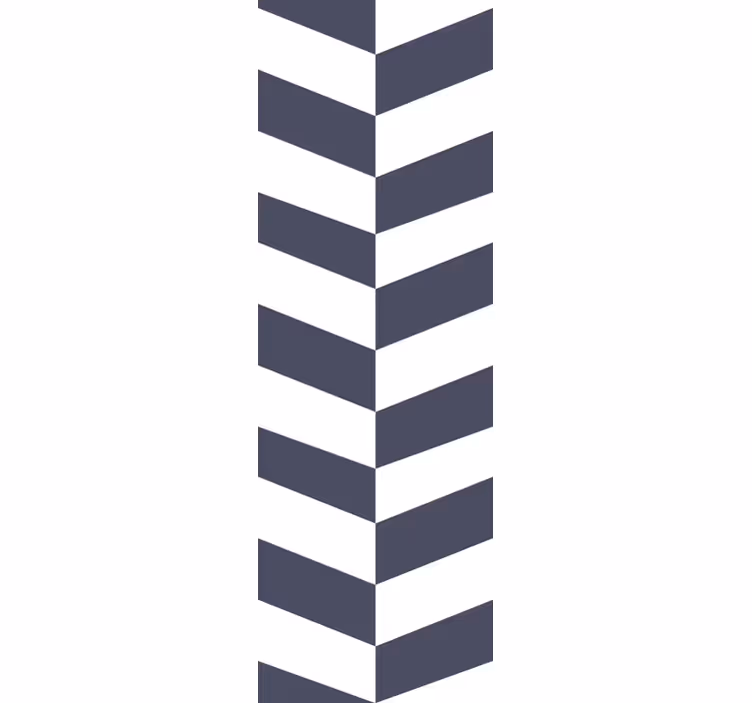 Tapeta geometrczyna kształty strzałek szewronowych - TenStickers