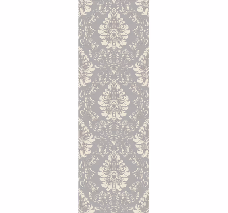 Tapeta do przedpokoju eleganckie wzory ozdobne - TenStickers