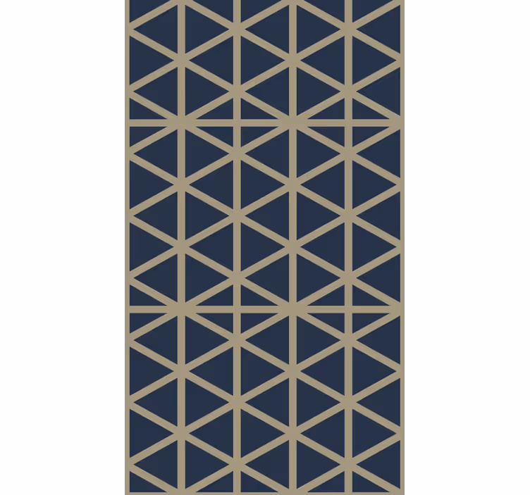 Tapeta geometrczyna elegancka struktura - TenStickers