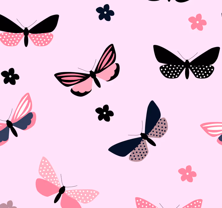 Tapeta motyle motyw motyla - TenStickers