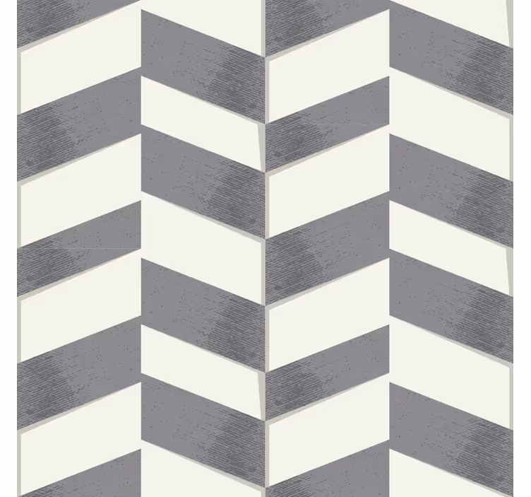 Tapety geometryczne szara jodełka - TenStickers