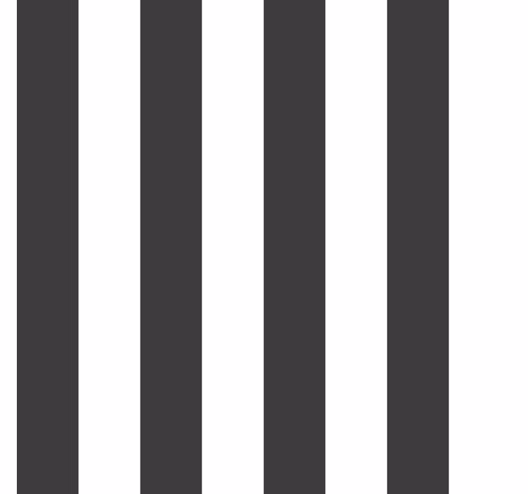 Tapeta pionowy wzór kolory czarno-białe - TenStickers