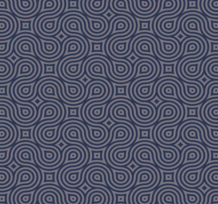 Tapeta geometrczyna geometryczny spokój - TenStickers