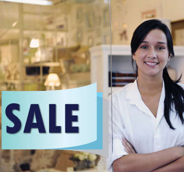 Naklejka notatka wyprzedaż