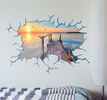 Naklejka ze zdjęciem na ścianie