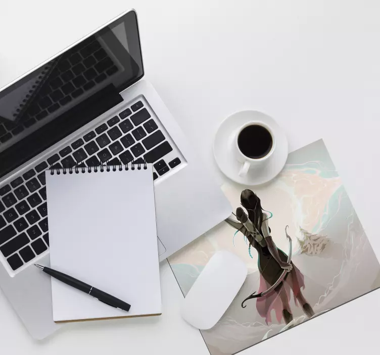 Podkładka pod mysz anime Elfa - TenStickers