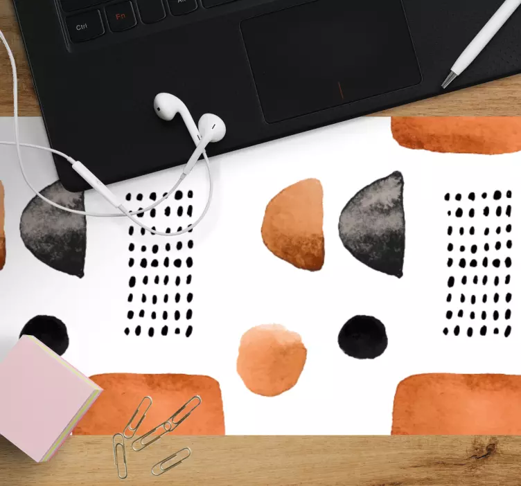 Podkładka pod mysz "boho" abstrakcyjne kolory - TenStickers