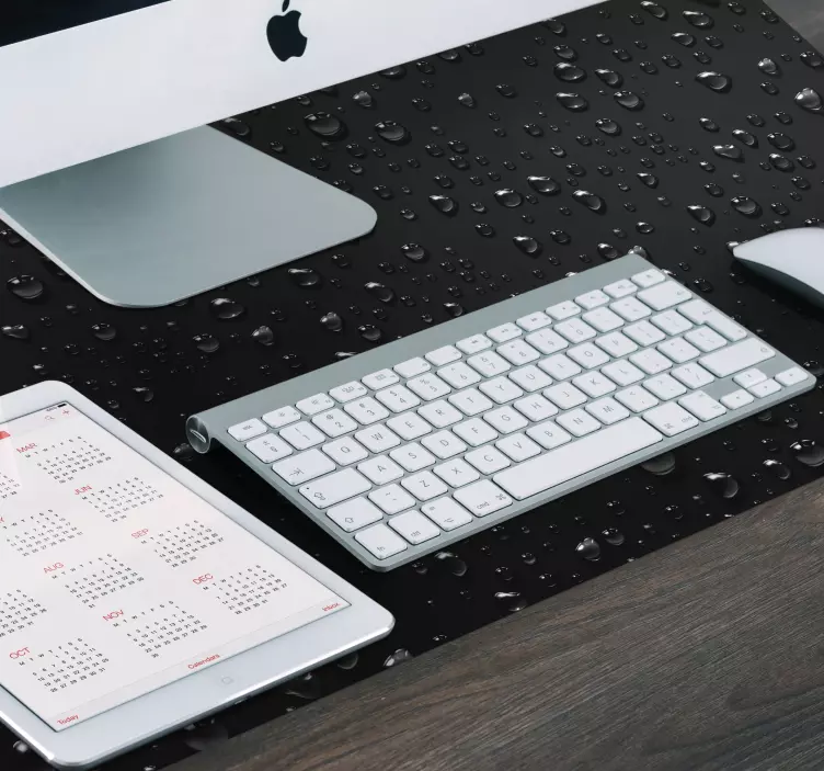 Podkładki pod mysz oryginalne Krople wody - TenStickers