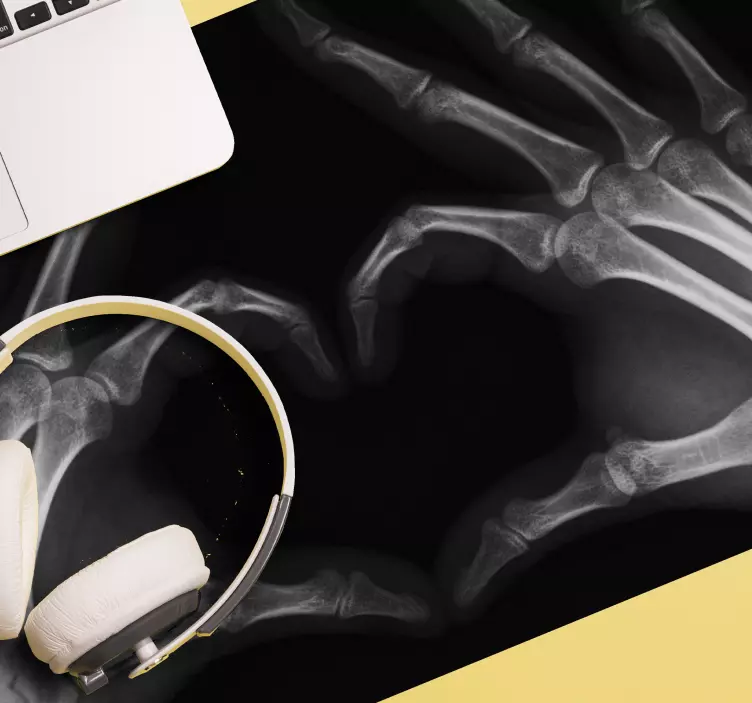 Podkładki pod mysz oryginalne Rtg dłoni - TenStickers