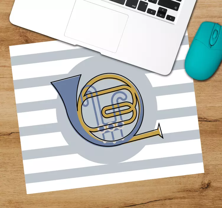 Podkładka pod mysz gamingowa symbol instrumentu muzycznego - TenStickers