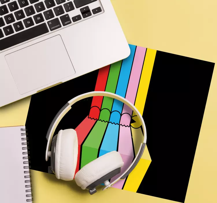 Podkładka pod mysz gamingowa w kolorowe ołówki - TenStickers