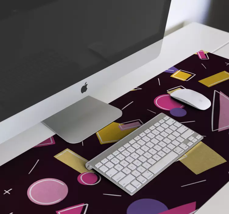 Podkładka pod myszkę wzory geometryczne - TenStickers