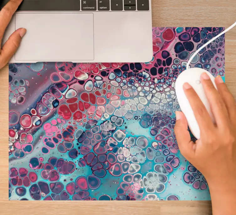 Podkładka pod myszkę wzory Malarstwo abstrakcyjne - TenStickers