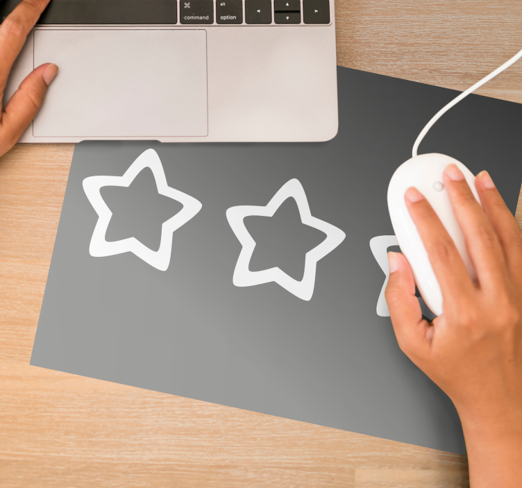 Podkładka pod mysz z wzorami stylowe gwiazdy - TenStickers