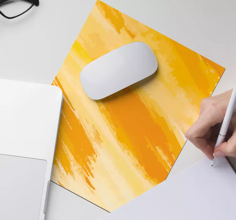 Oryginalne podkładki pod mysz żółte - TenStickers