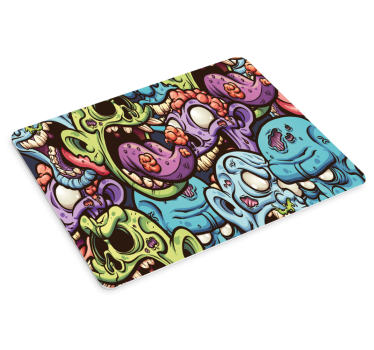 Podkładka pod mysz gamingowa zombie - TenStickers