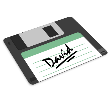 Podkładka pod myszkę Spersonalizowany notatnik z imieniem - TenStickers