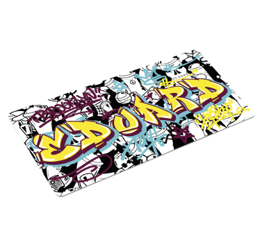 Podkładka pod myszkę z graffiti personalizowana - TenStickers