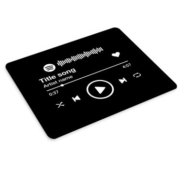 Podkładka pod myszkę z imieniem Spotify - TenStickers