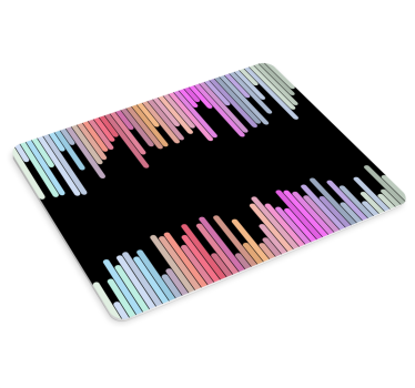 Gamingowa podkładka pod mysz Pionowe kolorowe paski - TenStickers