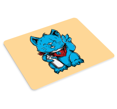 Podkładka pod mysz gamingowa uroczy kotek - TenStickers