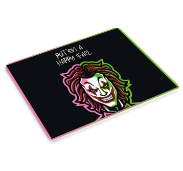 Podkładka pod mysz gamingowa z przerażającym clownem - TenStickers
