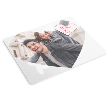 Podkładka pod mysz z imieniem walentynkowa miłość - TenStickers