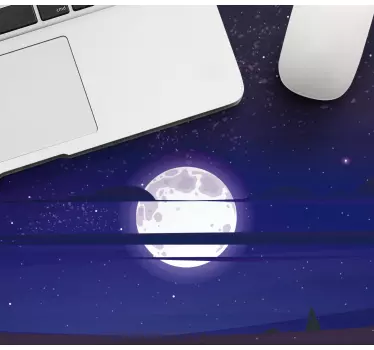 Gamingowa podkładka pod mysz Wielki księżyc anime - TenStickers
