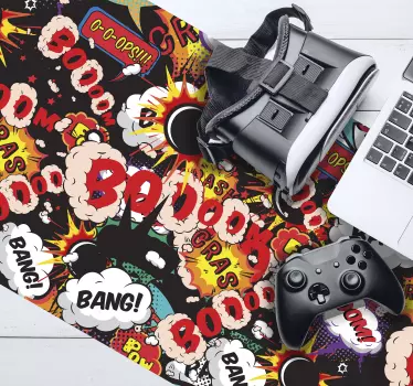Podkładka pod mysz gamingowa Bang - TenStickers