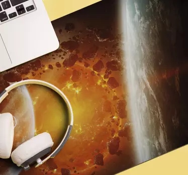 Podkładka pod mysz gamingowa planeta - TenStickers