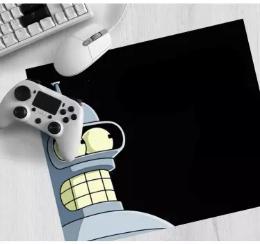 Podkładka pod mysz gamingowa portret robota - TenStickers
