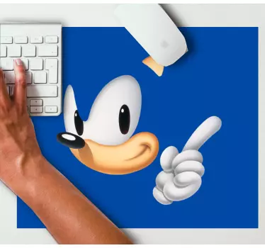 Podkładka pod mysz gamingowa radosna animowana postać - TenStickers