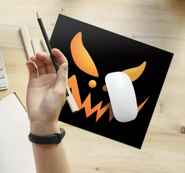 Podkładka pod mysz gamingowa twarz wściekłego bestii - TenStickers