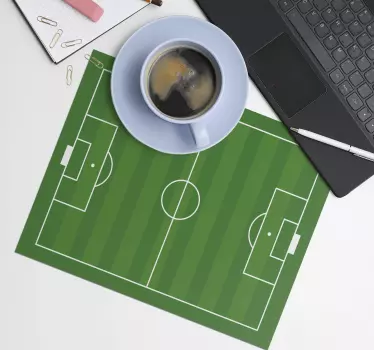 Podkładka pod mysz gamingowa układ boiska piłkarskiego - TenStickers