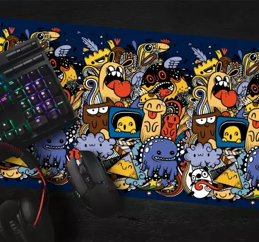 Podkładka pod mysz gamingowa z żywymi animacjami - TenStickers