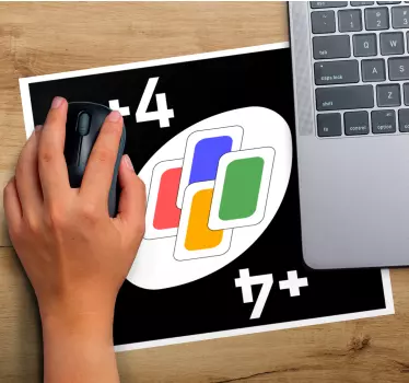 Podkładka pod mysz gamingowa zestaw kolorowych kart - TenStickers