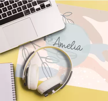 Podkładka pod mysz z imieniem akcent z imieniem - TenStickers