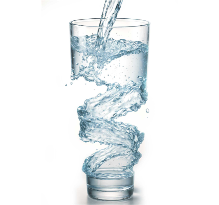 Roleta do kuchni szklanka wody - TenStickers